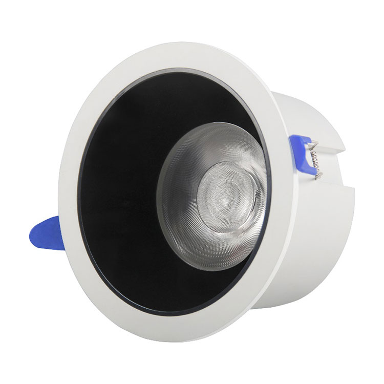 Đèn LED Downlight bằng nhựa với nhôm COB